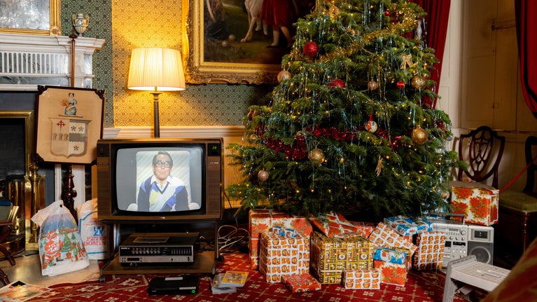 A nostalgic Christmas at Hanbury Hall